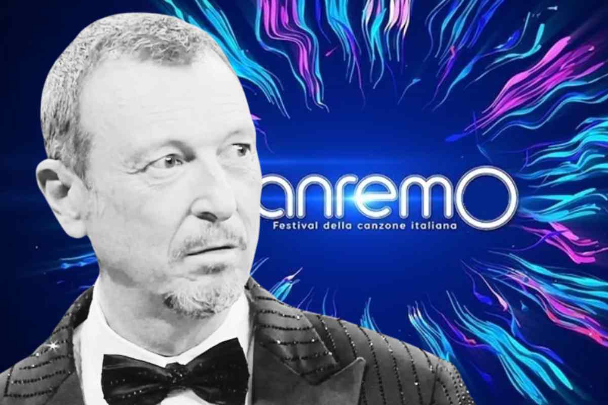 Sanremo Amadeus litiga con un cantante