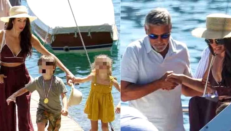 george clooney figli