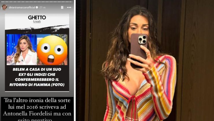 belen rodriguez a casa dell'ex