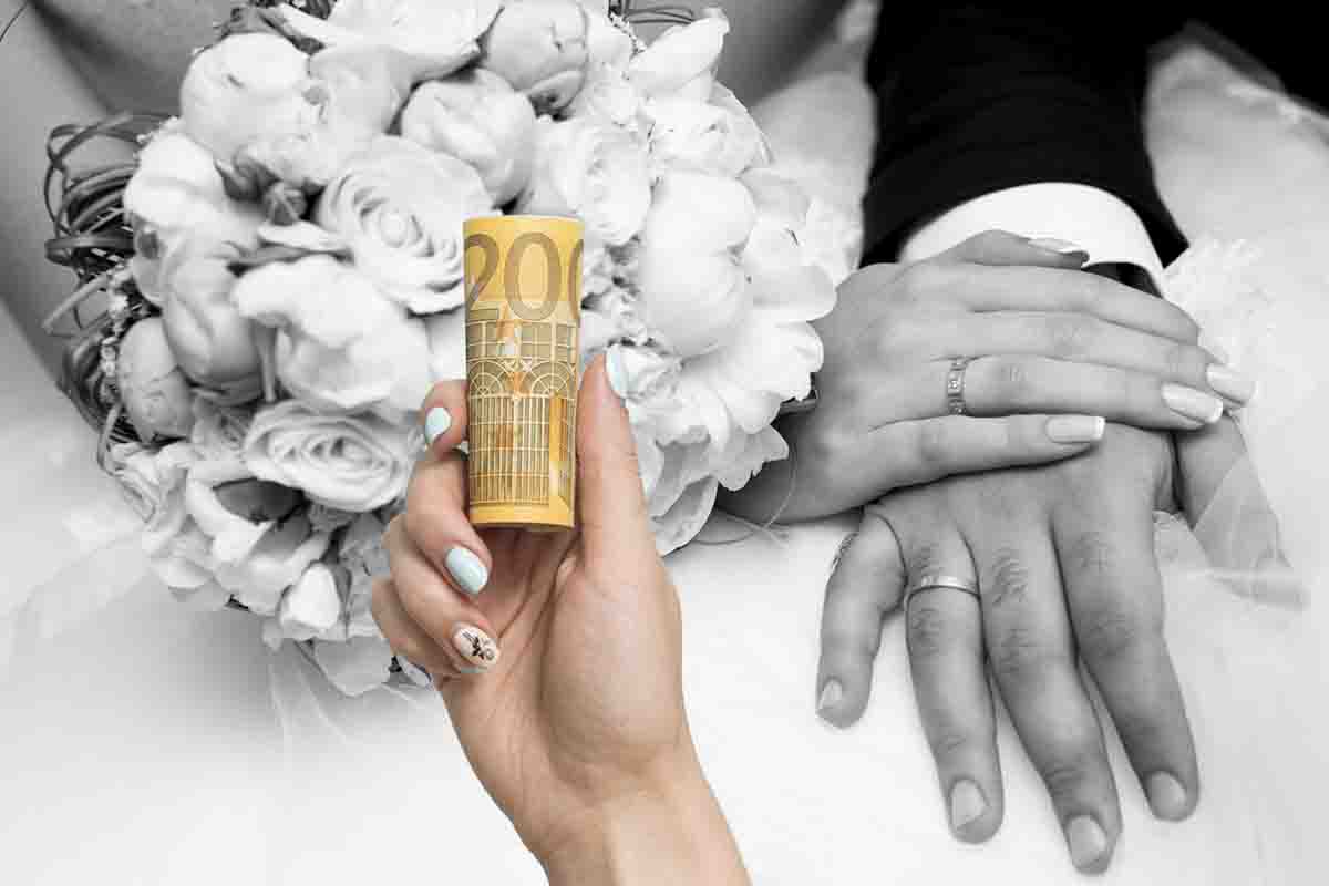 soldi per il matrimonio come regalo regole