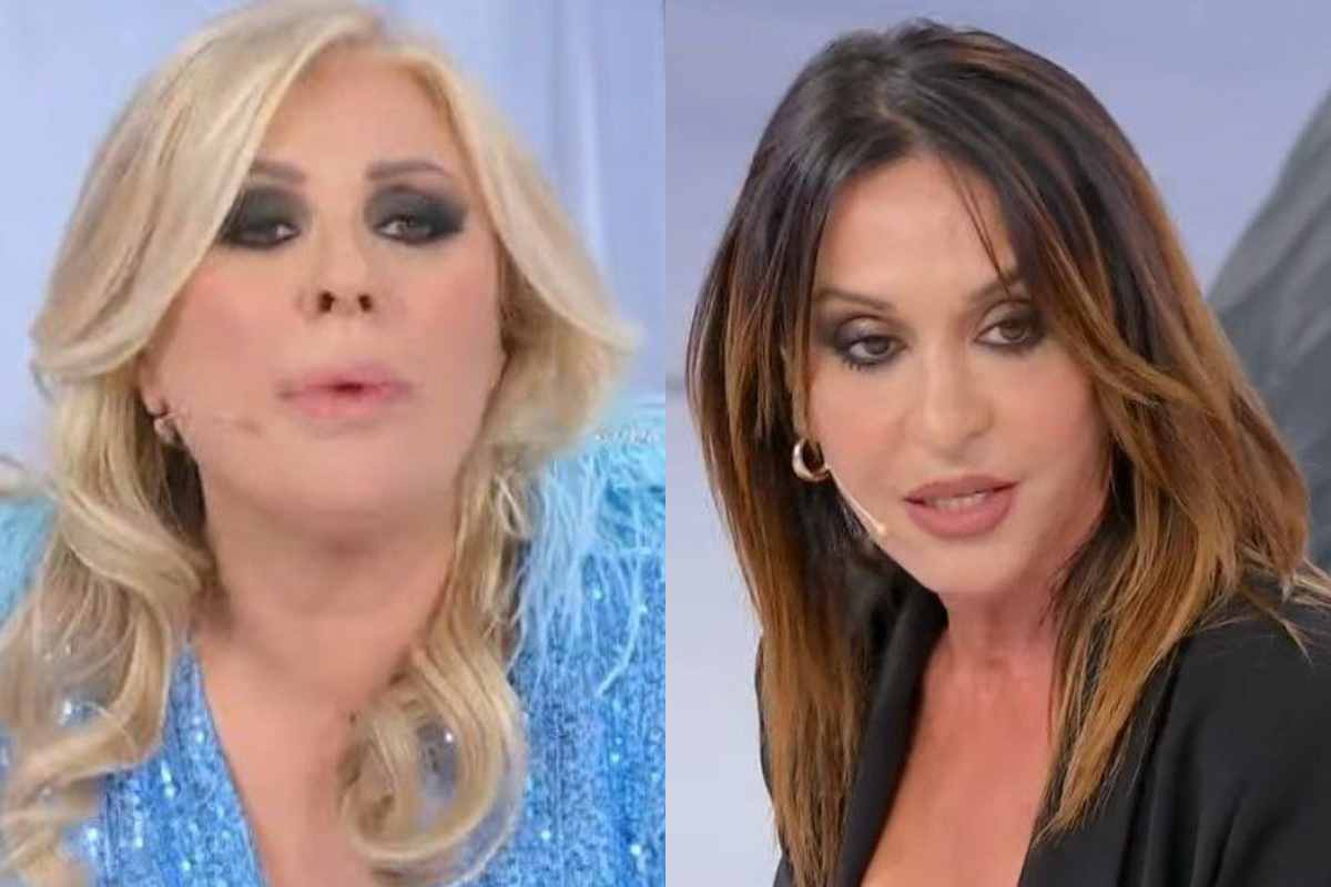 Tina Cipollari lite Tiziana Riccardi