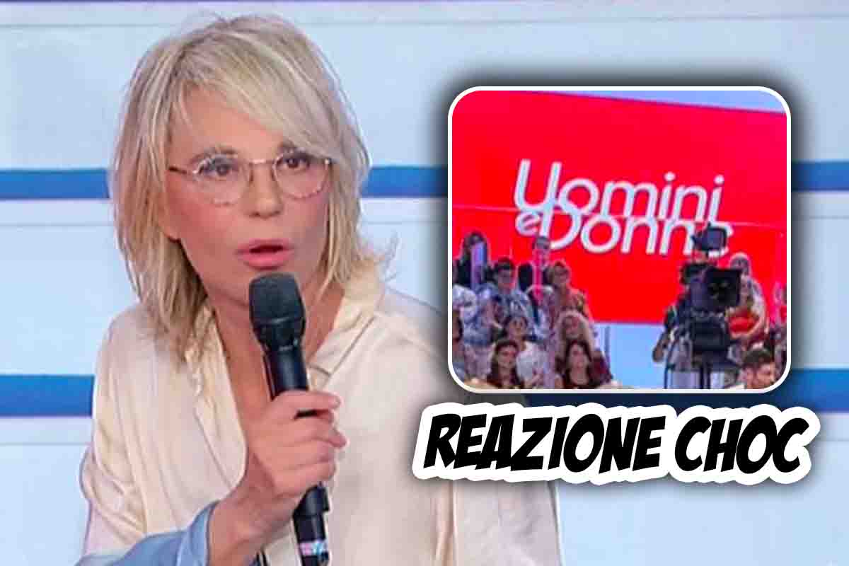 uomini e donne choc in studio