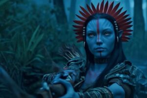 Personaggio Avatar 3 in primo piano