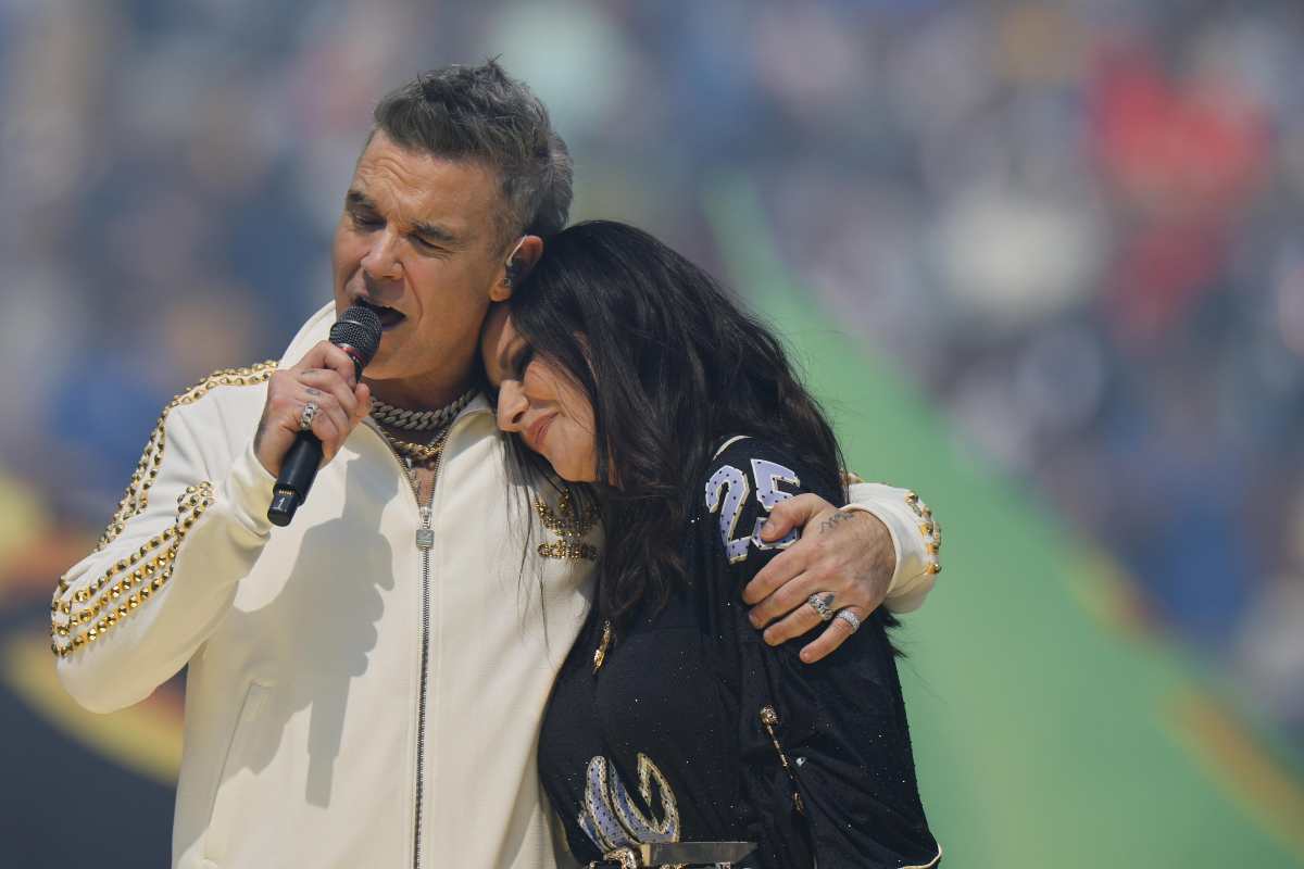 laura pausini con robbie williams
