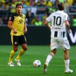 Yldiz in campo contro il Borussia Dortmund