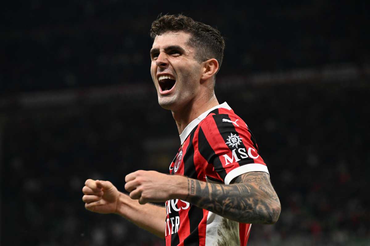 Pulisic che esulta dopo un gol