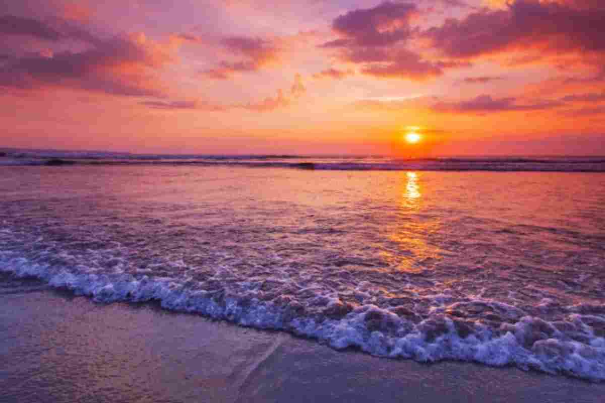 Tramonto al mare