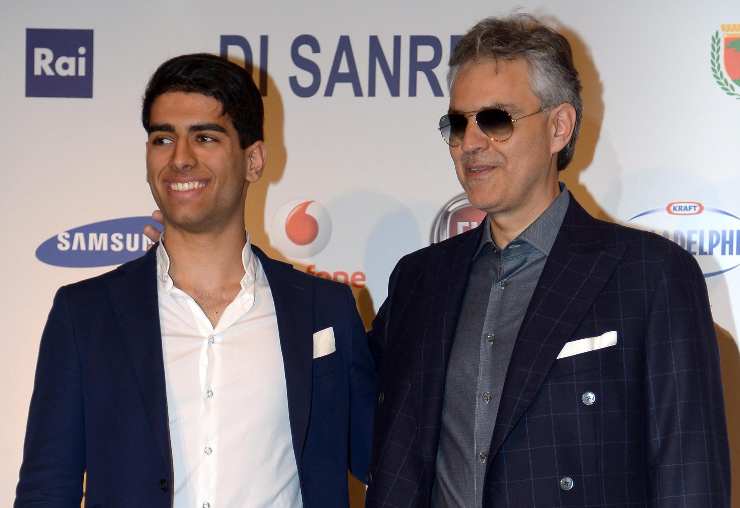 andrea bocelli e il figlio