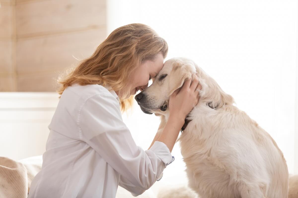 Donna e cane