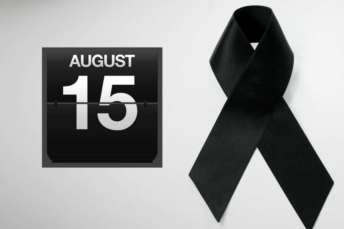 15 agosto e segnale lutto