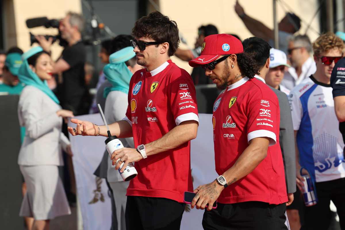 leclerc e hamilton
