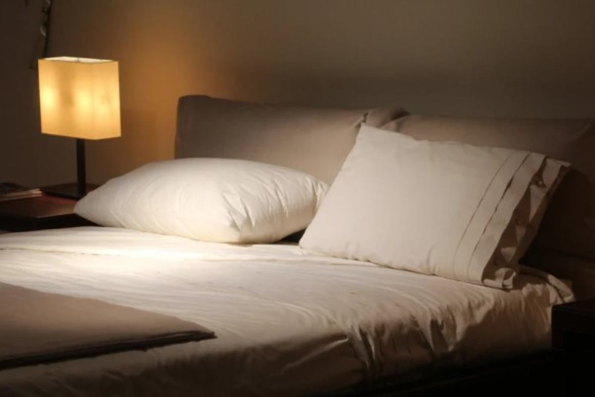 Cuscini sul letto