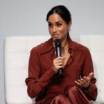 Meghan Markle in primo piano