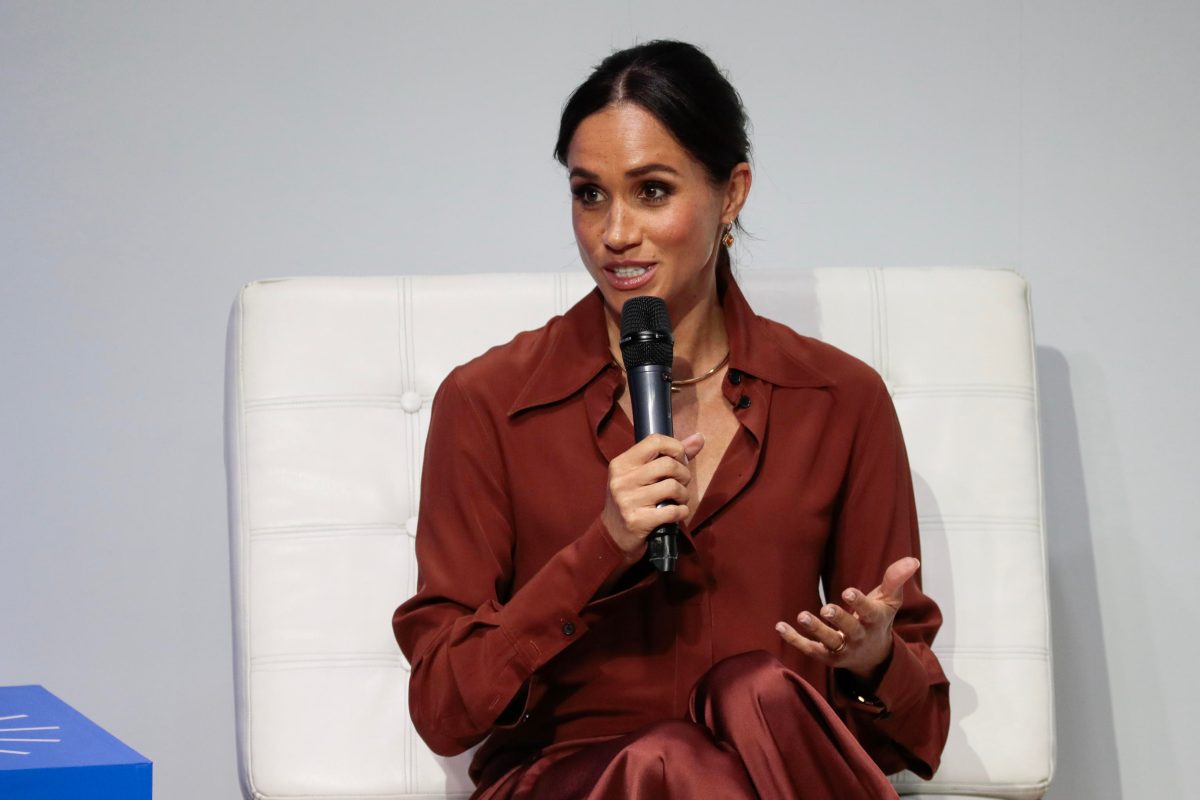 Meghan Markle in primo piano
