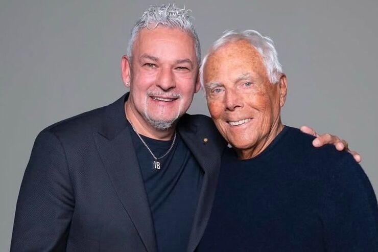 Baggio e Armani