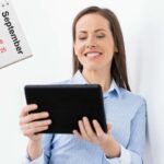donna felice tablet calendario settembre