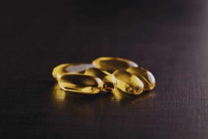 Integratori di olio di pesce in capsule molli