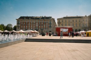 Rocca di Papa, sfilata del Corteo Storico in Piazza della Repubblica