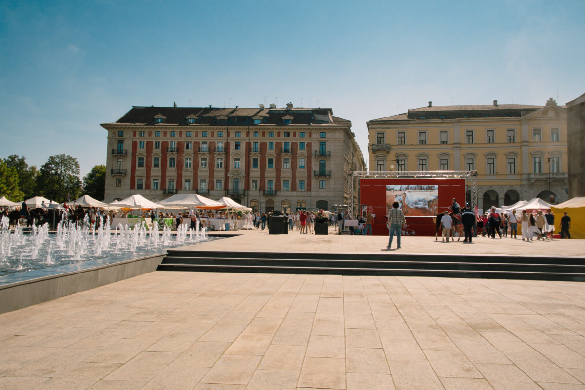 Rocca di Papa, sfilata del Corteo Storico in Piazza della Repubblica